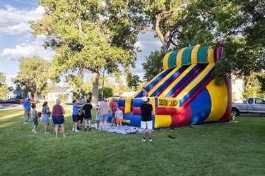 bounce house